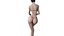 3D 女性キャラクター サンドラ