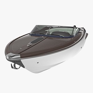 luxury speed yacht 3D