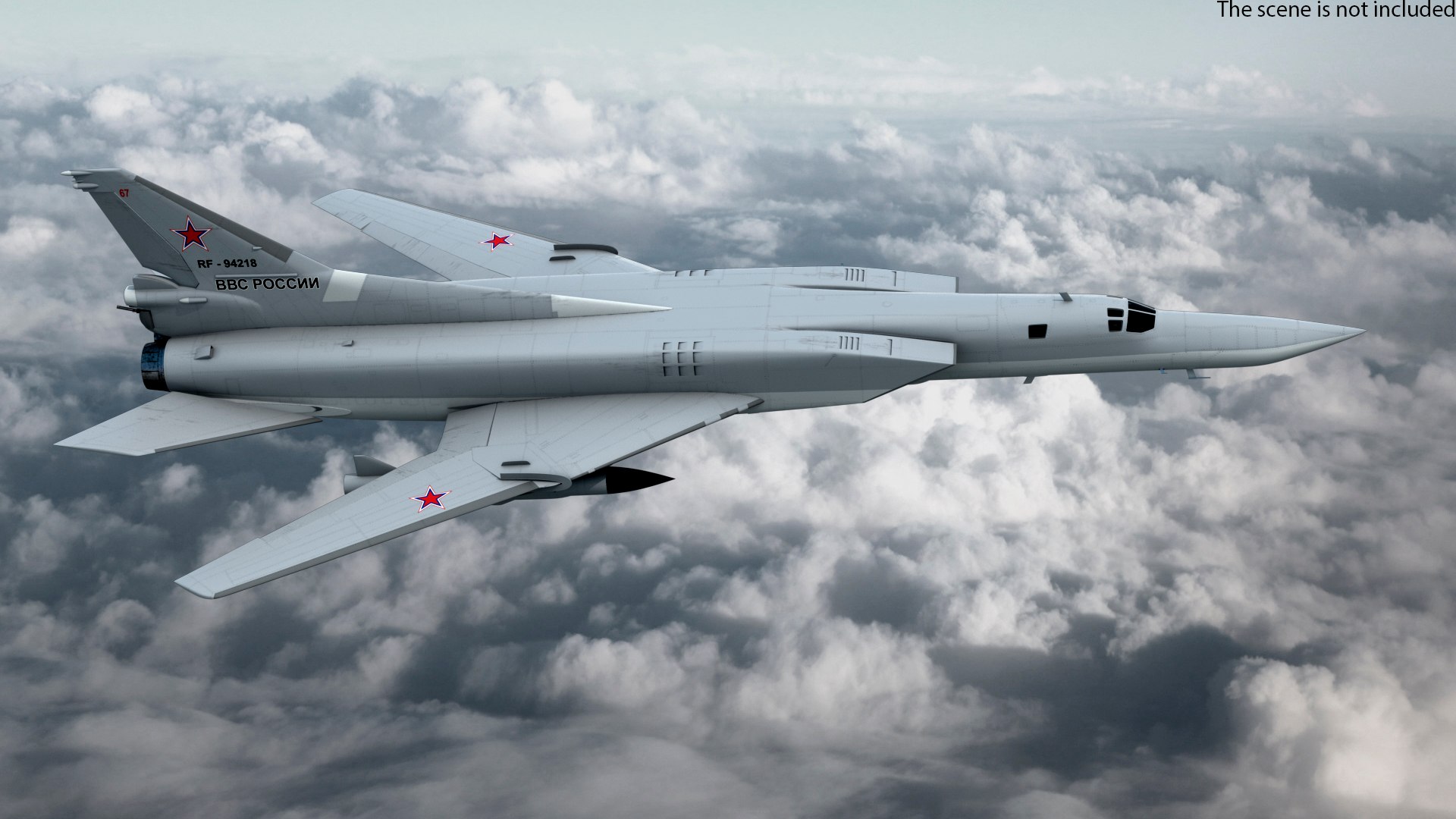 3D Supersonic Missile Carrier Tupolev Tu-22M Backfire Rigged model https://p.turbosquid.com/ts-thumb/Z3/EtTcD9/GM/supersonicmissilecarriertupolevtu22mbackfirerigged3dsmodel004/jpg/1675650328/1920x1080/fit_q87/ed37d9025d9e8bab53a351a9df56f45a99773adb/supersonicmissilecarriertupolevtu22mbackfirerigged3dsmodel004.jpg