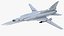 Porte-missiles supersonique Tupolev Tu-22M Backfire Rigged