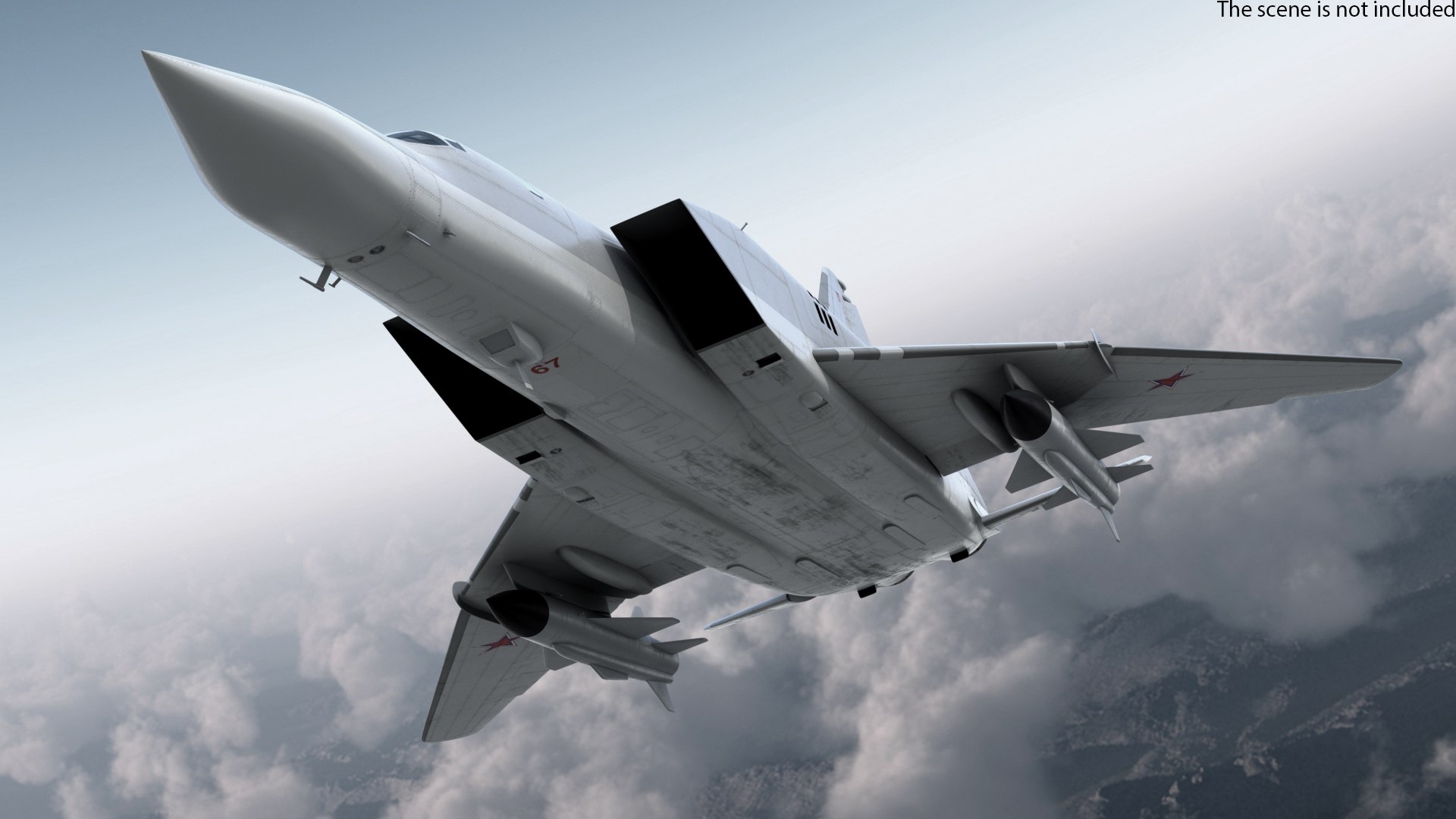 3D Supersonic Missile Carrier Tupolev Tu-22M Backfire Rigged model https://p.turbosquid.com/ts-thumb/Z3/EtTcD9/rw/supersonicmissilecarriertupolevtu22mbackfirerigged3dsmodel002/jpg/1675650321/1920x1080/fit_q87/1e666fa37c546d043df22c95940b451797a85c1e/supersonicmissilecarriertupolevtu22mbackfirerigged3dsmodel002.jpg