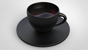 Coffee glass 3D model