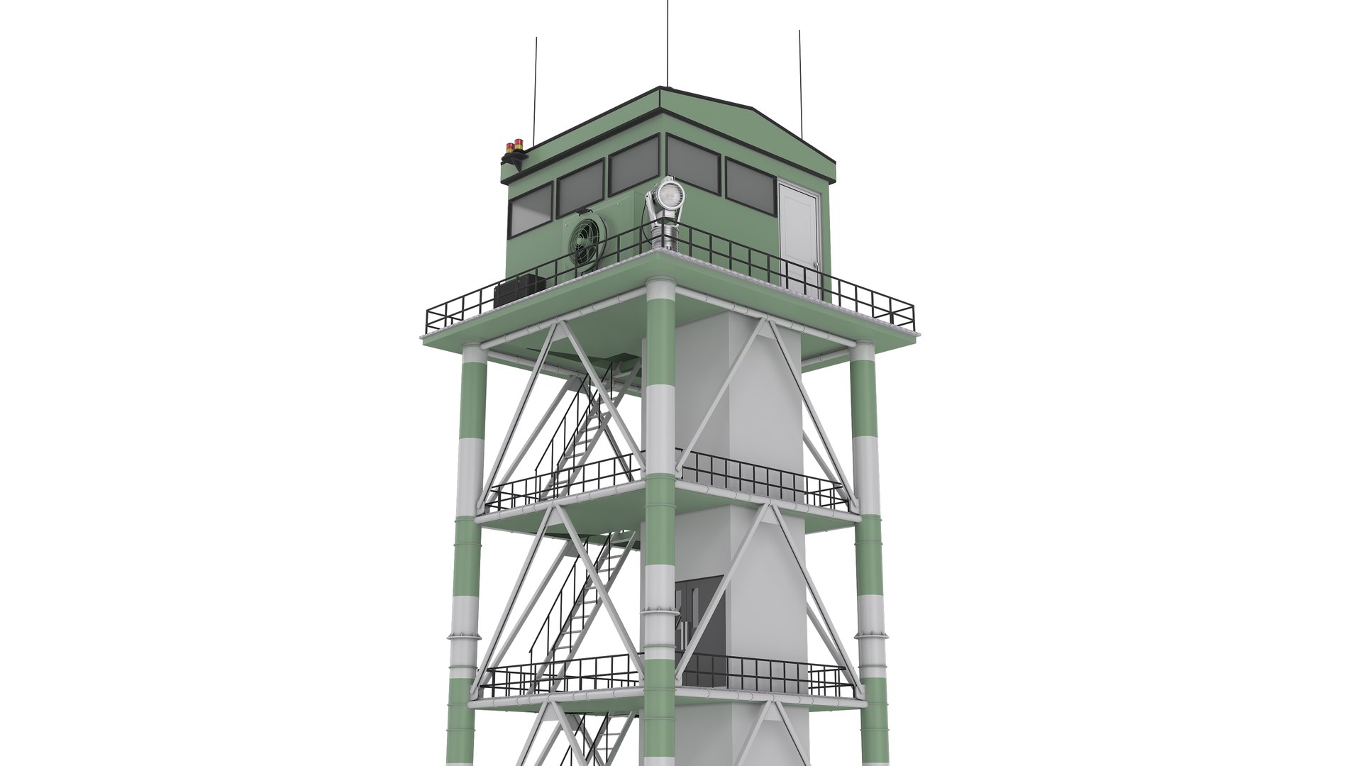 3D Guard Tower - TurboSquid 2288952