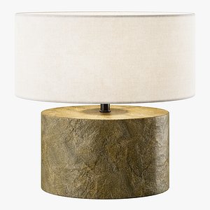 3D Zara Home Slate Table Lamp