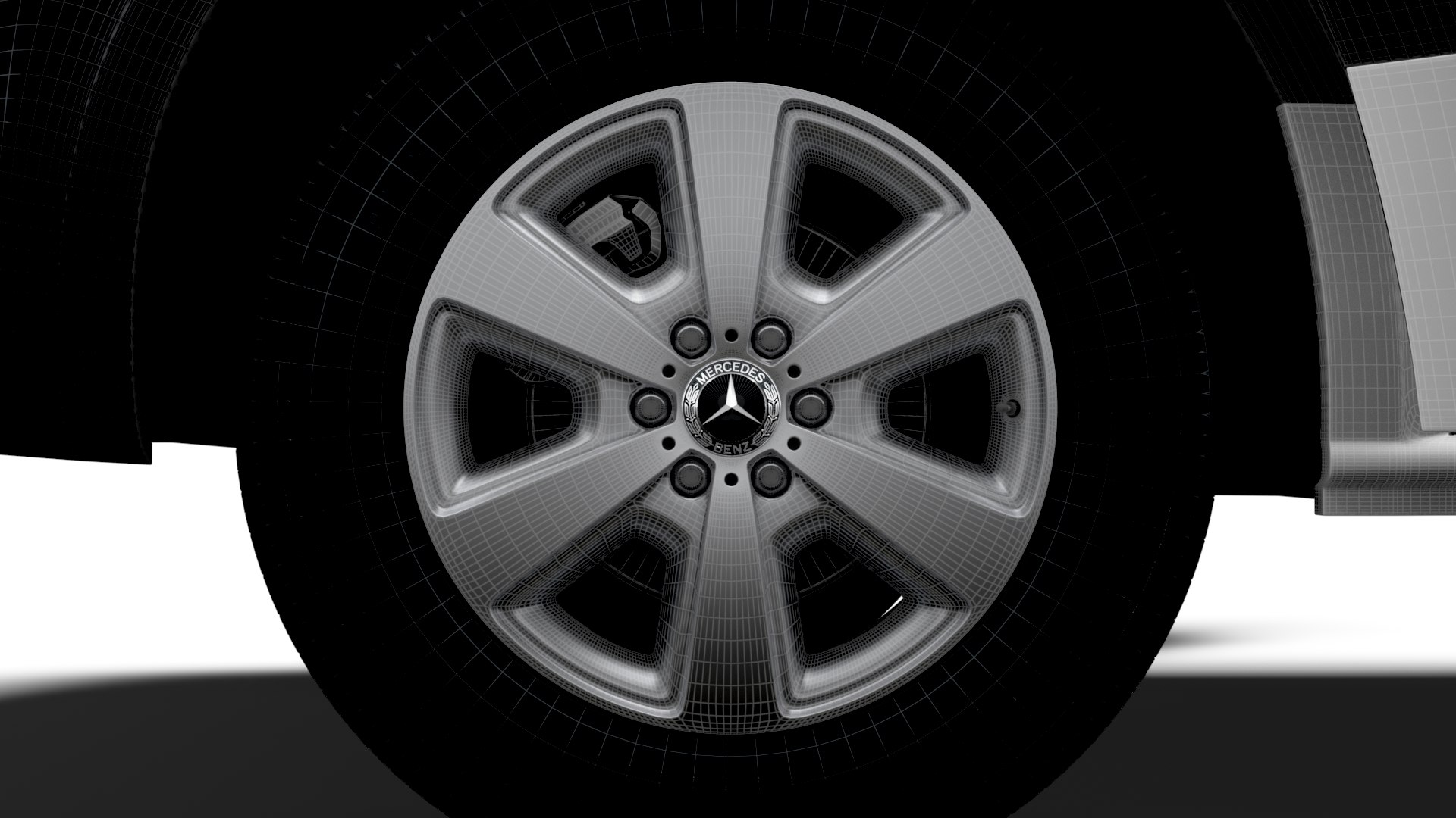 3D Mercedes Benz Sprinter L2H2 FWD HQ Interior 2025 TurboSquid 2292938