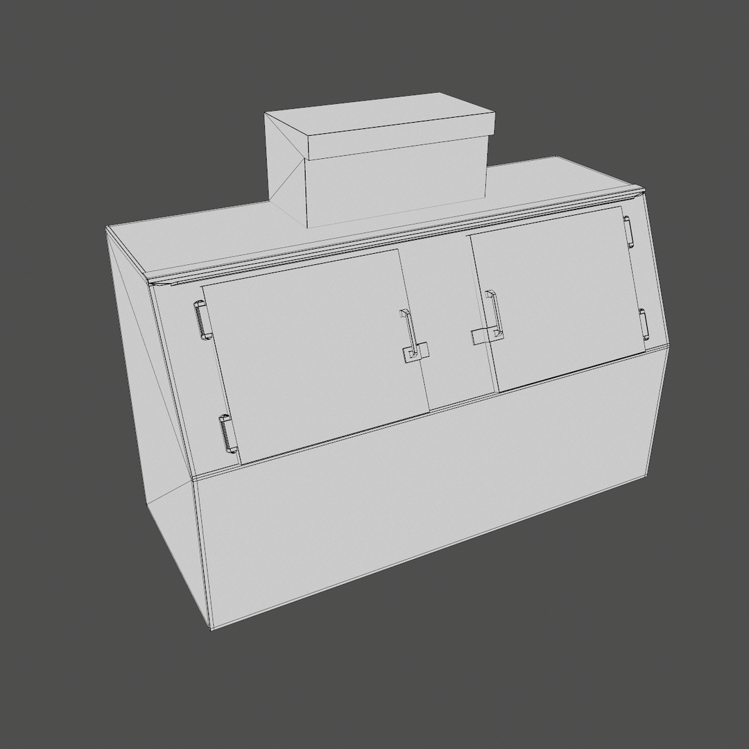 Ice Machine 3d Model