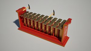 Gamelan Gangsa Balinese Metallophone Instrument