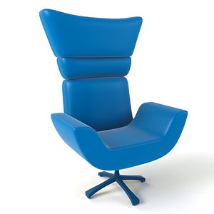 cartoon armchair 20 3D model
