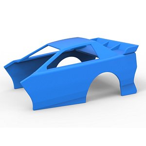 Shell of New Zealand Modified Stock car Version 2 Scale 1 to 25 3D model