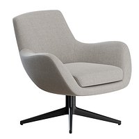 Brera Low Swivel Armchair by Marelli