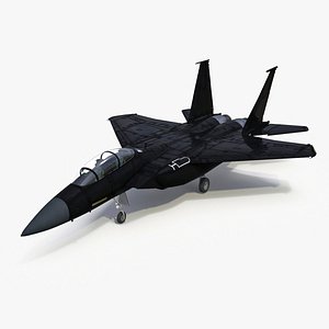 Multirole Strike Fighter Rigged for Maya