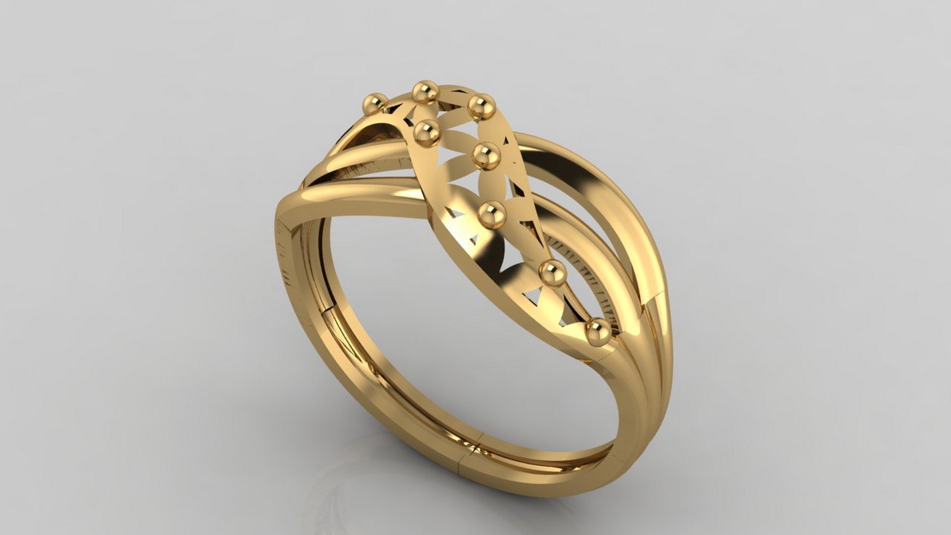 3D Women Rings Jewelry Rings For Women Jewellery Plain Printable STL ...