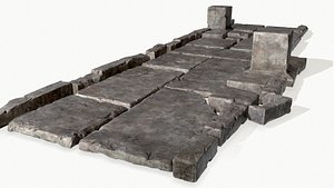 stone rock 3D model