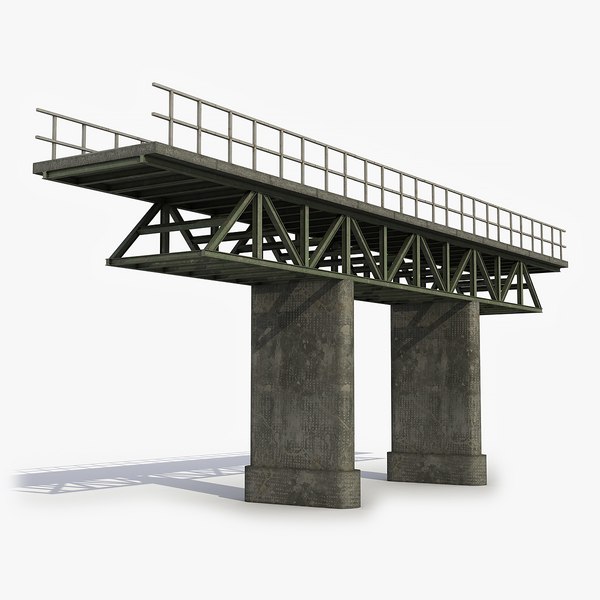 Modular Bridge 26 3D Model 3D model