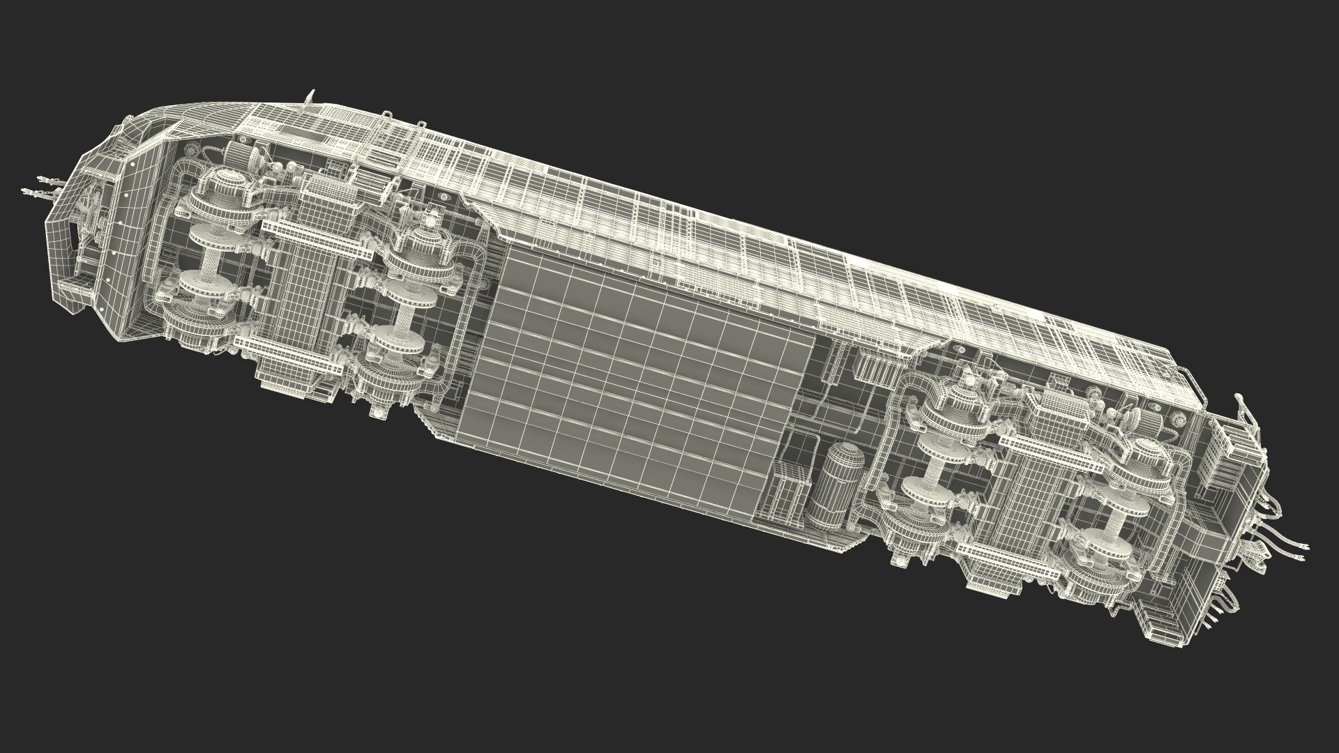Coaster F59PHI Locomotive 3D Model - TurboSquid 2176930