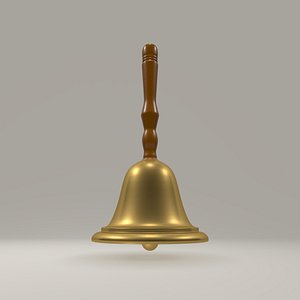 3D handbell bell model