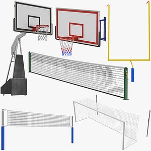 Sport Goals And Nets Collection