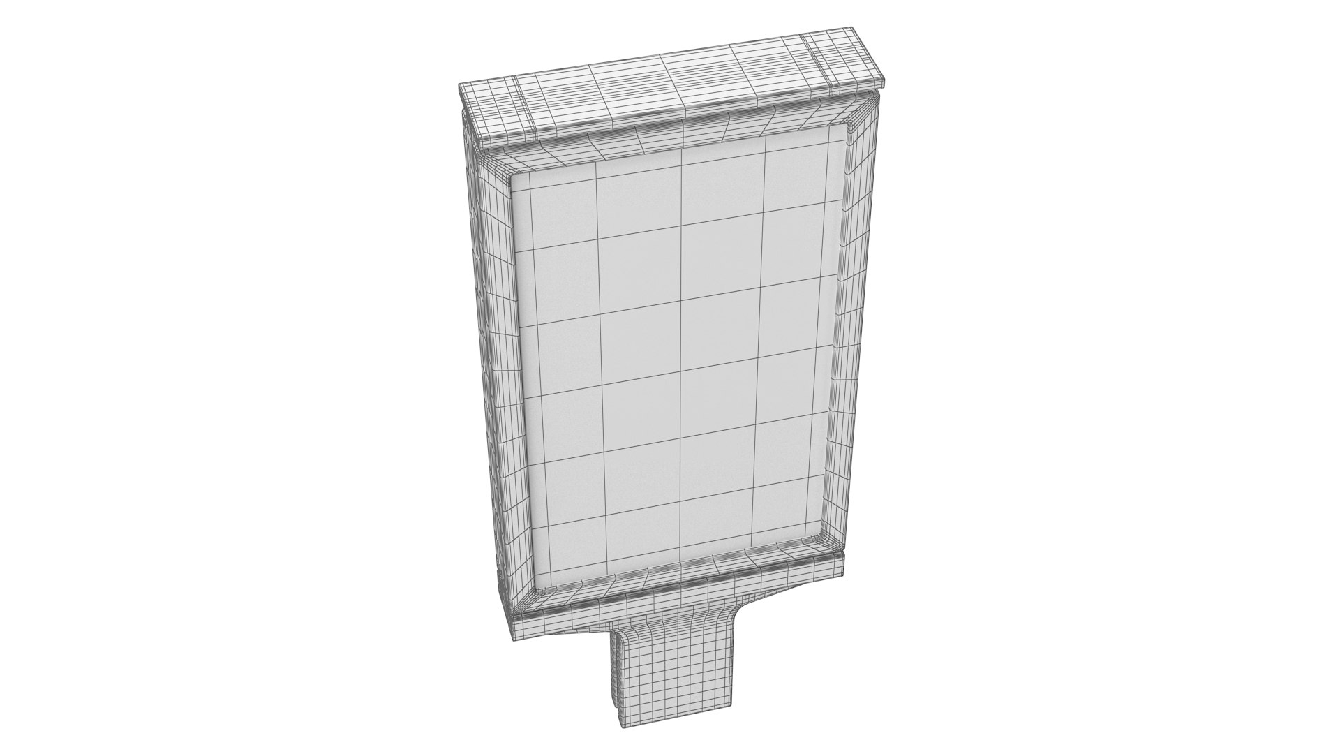 Street Billboard 3D Model - TurboSquid 2555728