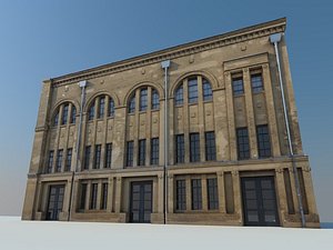 3d environments facade model