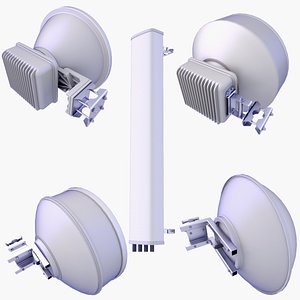 3D model Cell Phone Antennas v8
