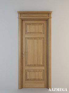 photorealistic legnoform formelle-c-5-31 door 3d 3ds
