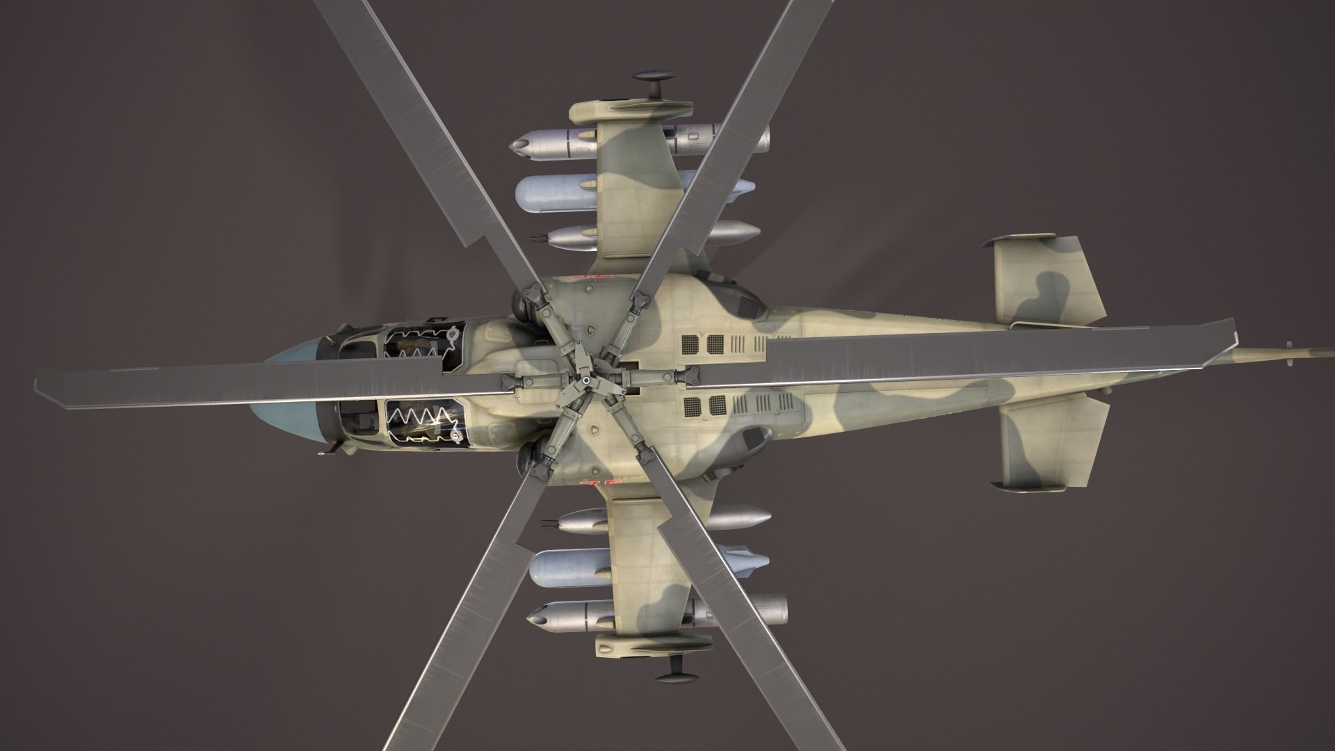 3D Kamov Ka-52 Alligator Camo Basic Animation model https://p.turbosquid.com/ts-thumb/Z4/A9GuyR/iG/preview_00013/jpg/1666985943/1920x1080/fit_q87/4e254605a7aa0c9638755201d74859b8e4f2288b/preview_00013.jpg