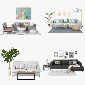 Living Room Pack A-D