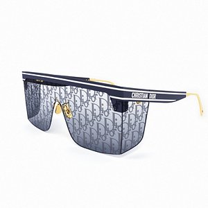 Dior Club M1U Sunglasses 3D