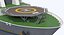 Rocket Launch Command Ship Sea Launch Commander Rigged 3D Model
