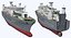 Rocket Launch Command Ship Sea Launch Commander Rigged 3D Model