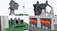 Rocket Launch Command Ship Sea Launch Commander Rigged 3D Model