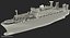 Rocket Launch Command Ship Sea Launch Commander Rigged 3D Model