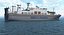 Rocket Launch Command Ship Sea Launch Commander Rigged 3D Model