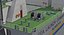 Rocket Launch Command Ship Sea Launch Commander Rigged 3D Model