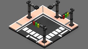 3D voxel road