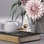 Dahlia fleurs bouquet de fleurs set de décor de vase