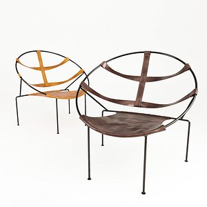 fdc1 armchair chair 3D model