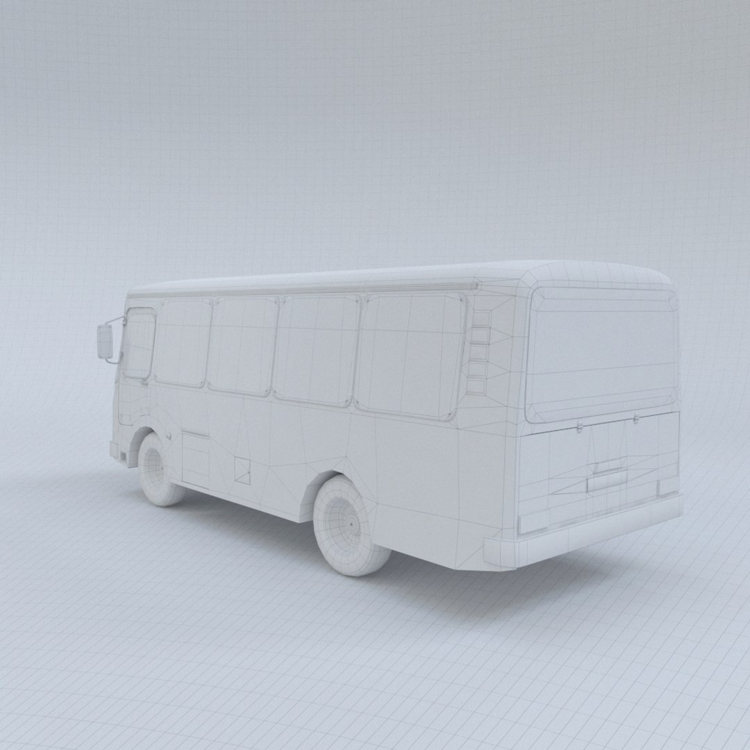 Paz Bus - 3d Max