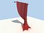curtain flat 3d model
