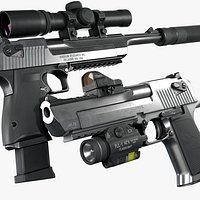 Desert Eagle with Modifications and Skins
