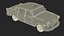 Classic Checker Taxi Cab 3D model