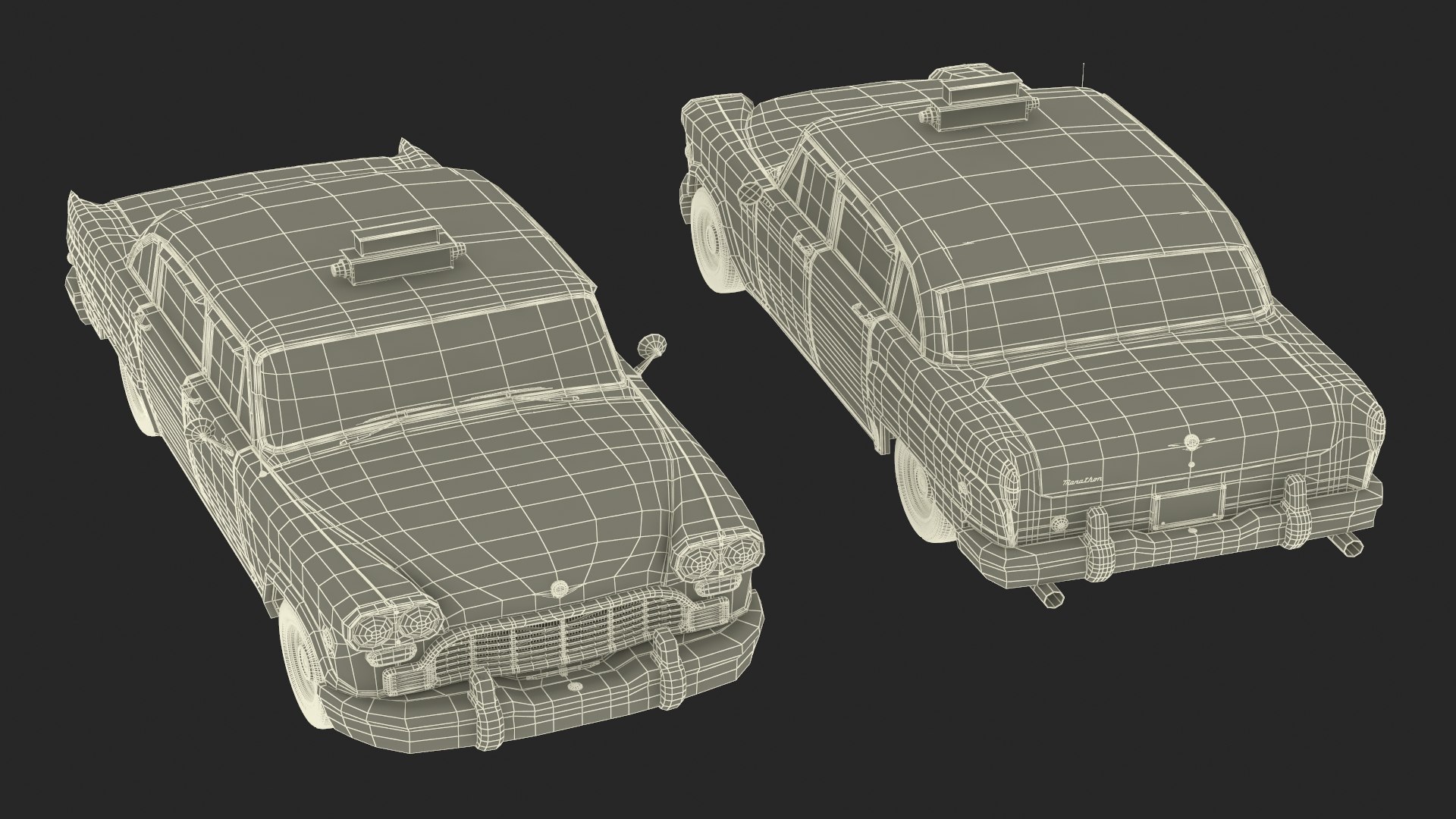 Classic Checker Taxi Cab 3D model https://p.turbosquid.com/ts-thumb/Z4/Wltd81/Ml/classiccheckertaxicab3dmodel057/jpg/1715981641/1920x1080/fit_q87/9f95376d111cd2e602c155ac8673807db0acd6d0/classiccheckertaxicab3dmodel057.jpg