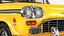 Classic Checker Taxi Cab 3D model