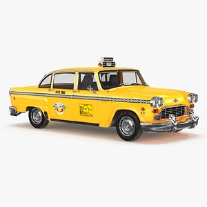 Classic Checker Taxi Cab