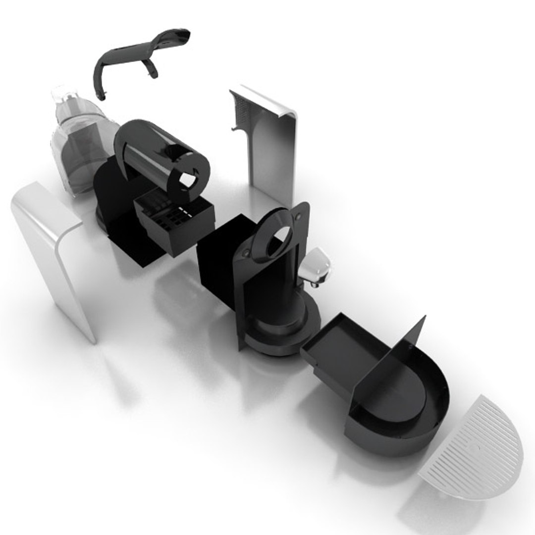 Nespresso Coffee Machine 3d Model