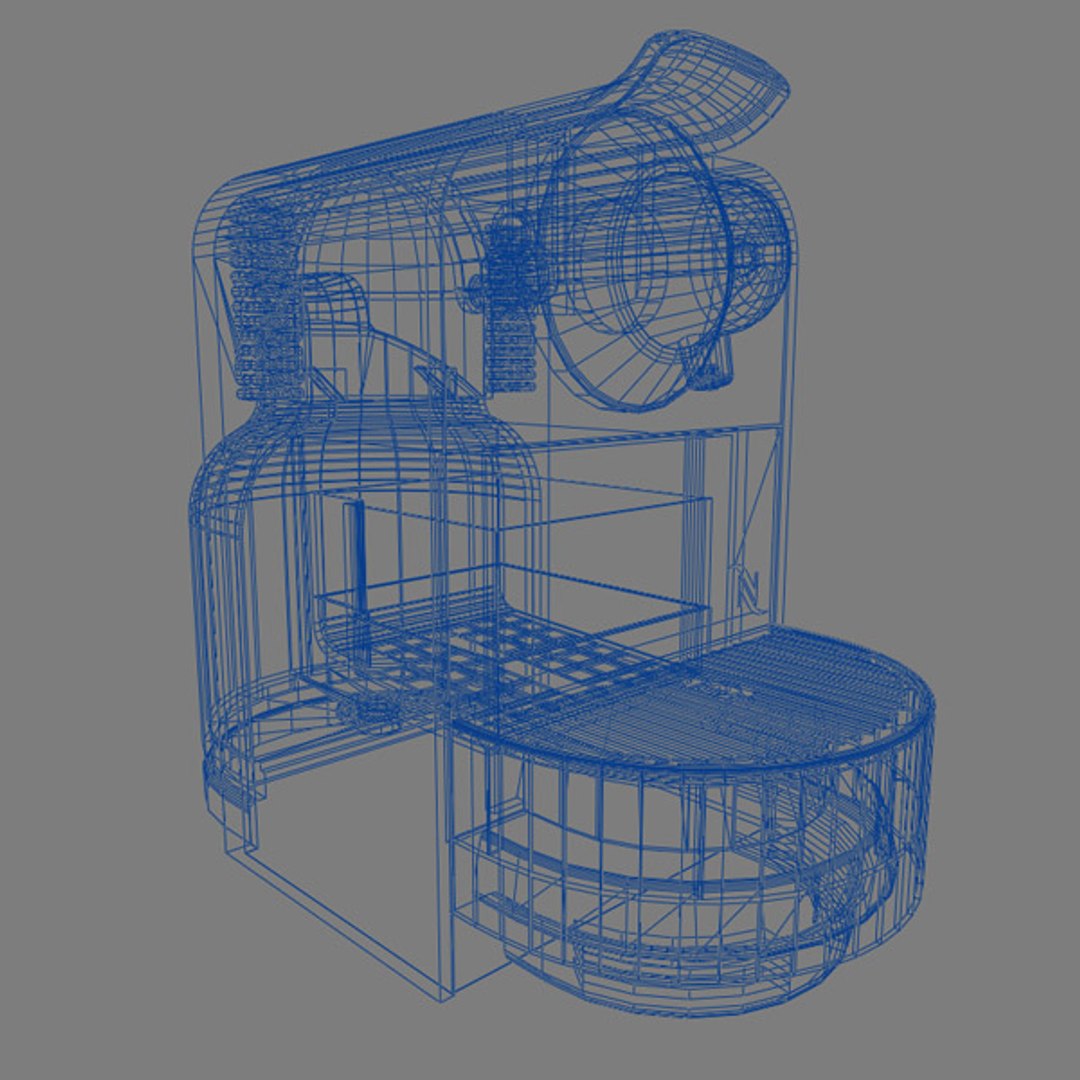 Nespresso Coffee Machine 3d Model