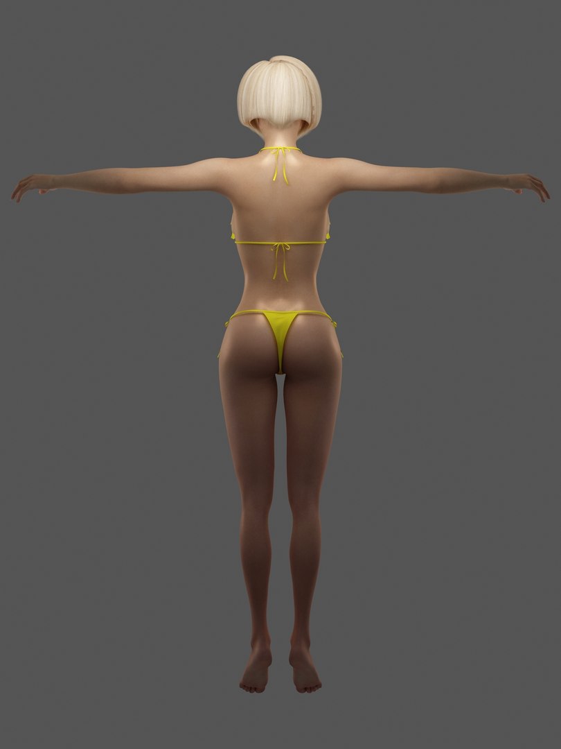 Sexy Girls 3d Porn - 3D female sexy girl model - TurboSquid 1403516