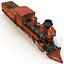 Steam Trains 3D Models Collection