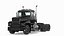2025 Gerader LKW Schwarz