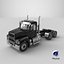 2025 Gerader LKW Schwarz